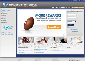 Bet online with Diamond Sportsbook